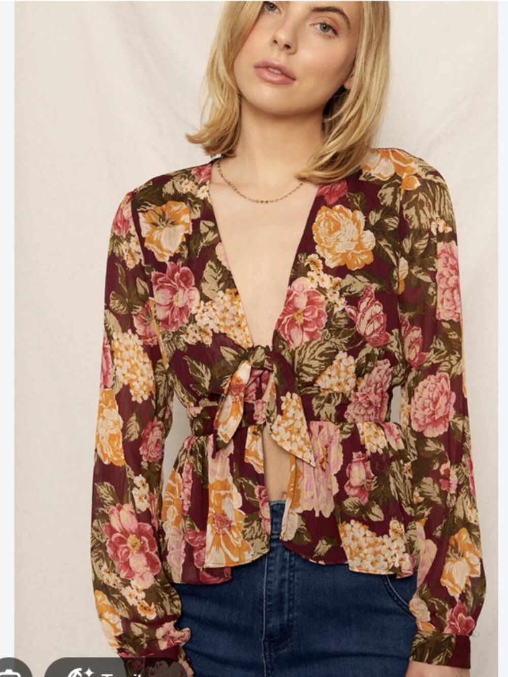 Teresa Autumn Floral Top